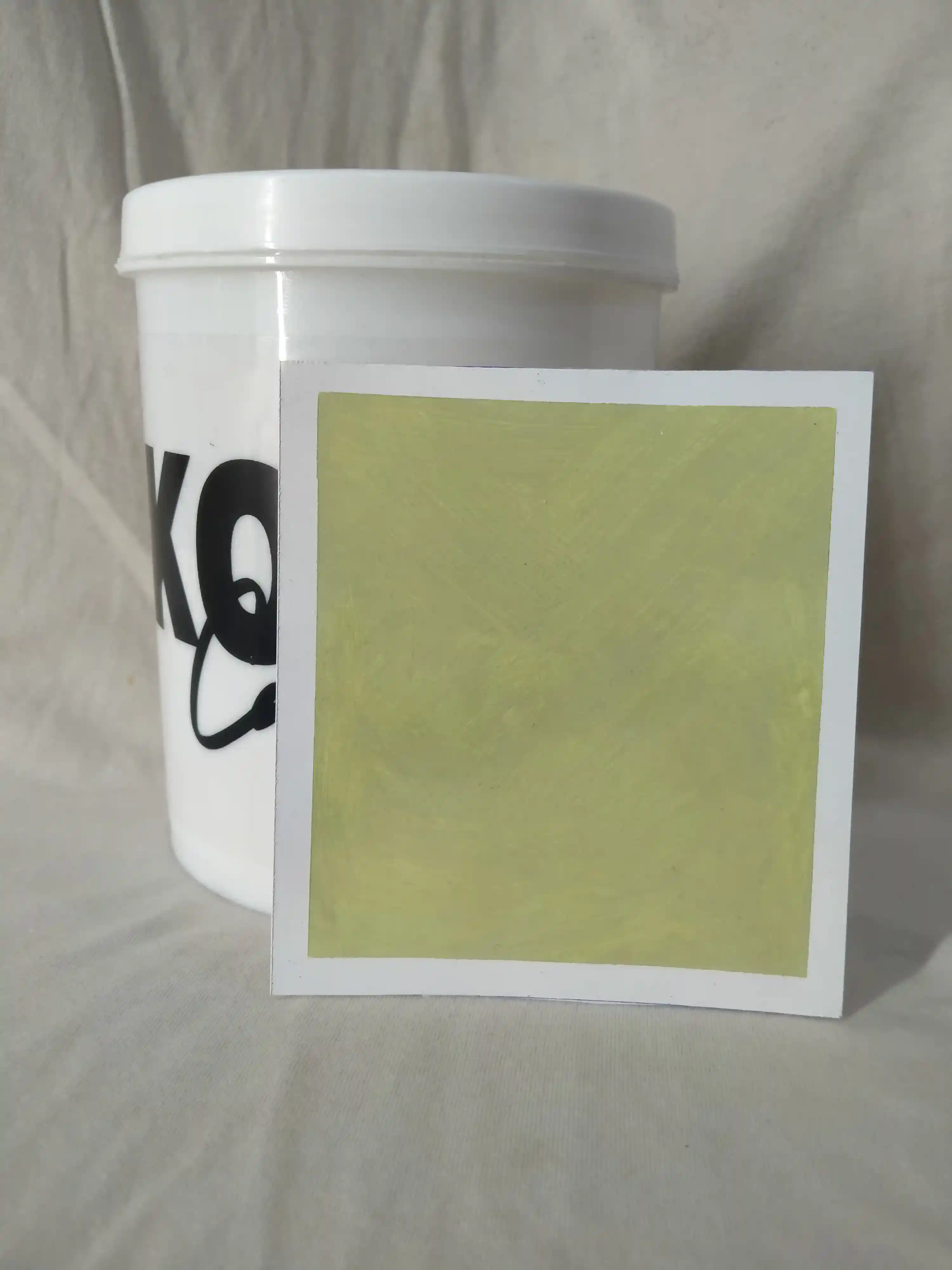 Camo Camo Lime Wash texture paint